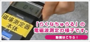 らくなちゅらるホットカーペット 電磁波除去