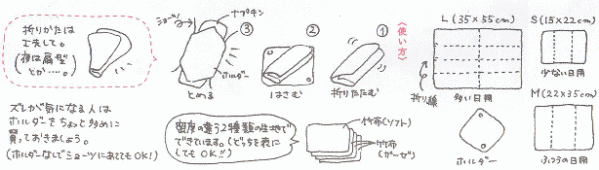 竹布ナプキン